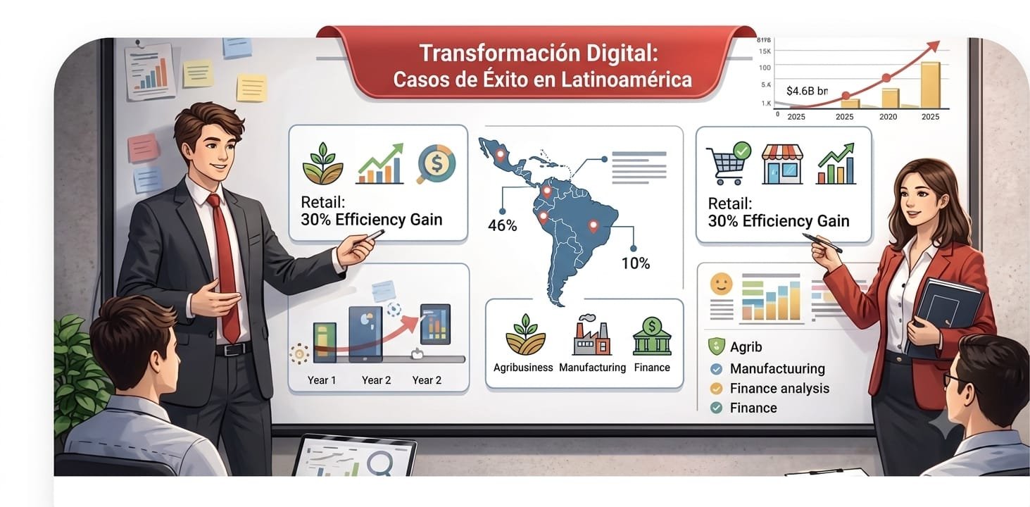 Transformación Digital: Casos de Éxito en Latinoamérica